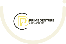 prime denture footer logo